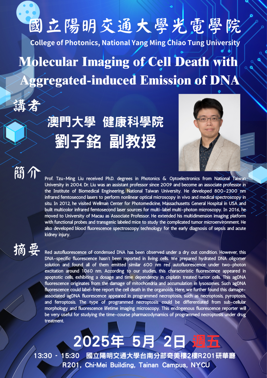 Molecular Imaging of Cell Death with Aggregated-induced Emission of DNA
